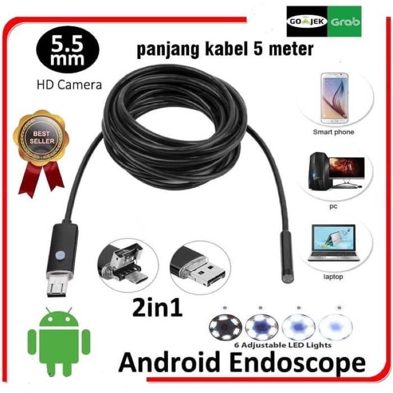 CAMERA ENDOSCOPE 5 METER