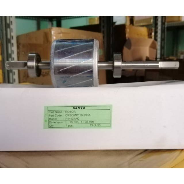 Spare Part Pompa Air Sanyo Rotor Complete Tipe PH-137AC / PWH-137 C / PH-125 A