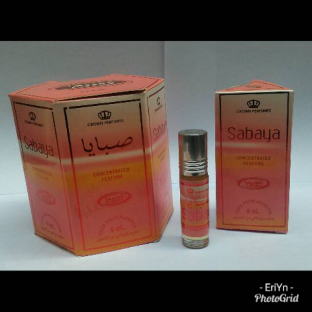 Parfum Arab Sabaya 6pcs Minyak Wangi Sabaya Dobha