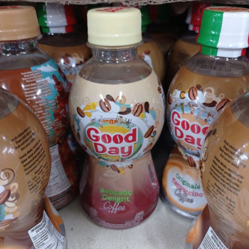 

GOOD DAY Coffee Drink Original Cappuccino, Avocado Delight Botol 250ml