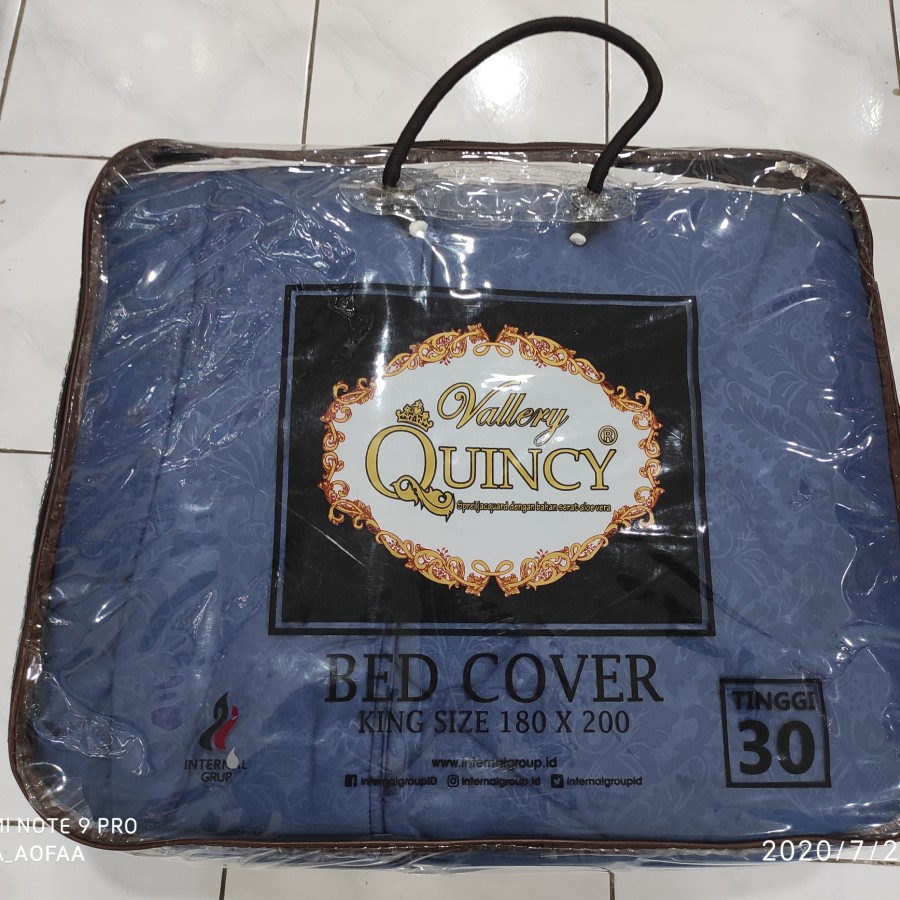 Bed Cover vallery Quincy full set