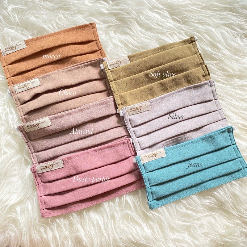 MASKER HIJAB BAHAN 2 LAPIS BY MIGI CATALOG 2