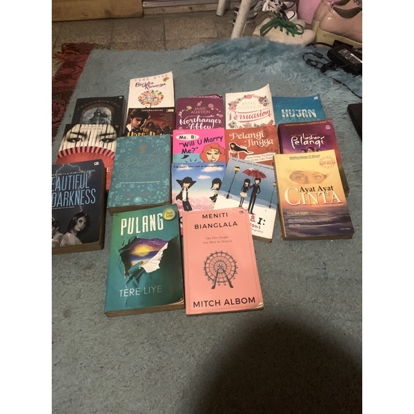 Preloved buku Novel Terjemahan [Part 1 ]