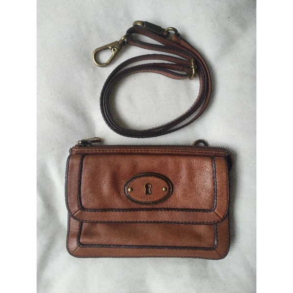 Preloved Tas Fossil VRI VRV Bagong Crossbody Sling Bag