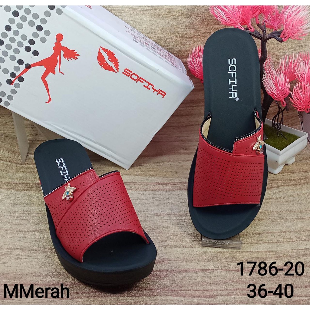 Sandal wedges import sofiya 1786-20-4