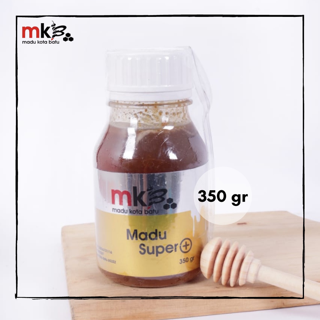 

Madu Asli Super Plus 4 in 1 (Madu + Beepollen +Royal Jelly +Propolis) 350 gr - Madu Kota Batu