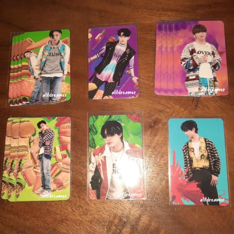 Photocard Official Ar Clip Jeno Jaemin Mark Jisung Haechan Renjun Jewel Case Hot Sauce Nct Dream