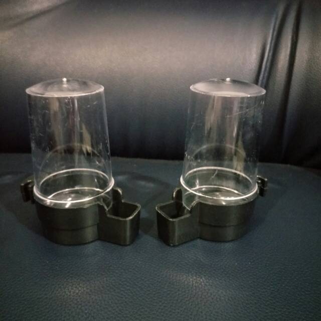 Cepuk mini/cepuk dispenser burung mini/cepuk tabung mini/cepuk pakan burung/wadah pakan burung