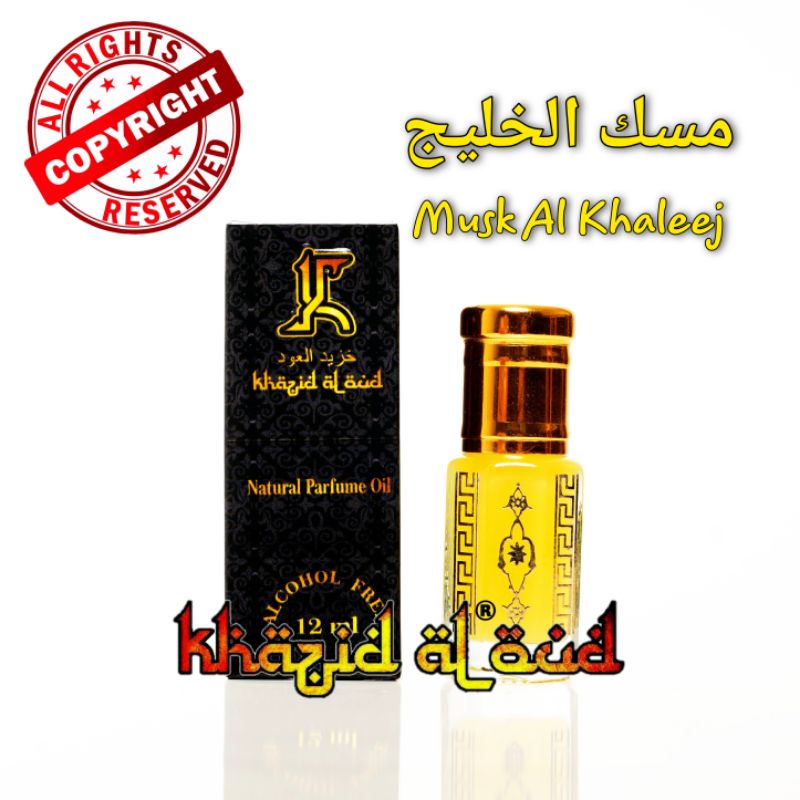Khazid Al Oud - Parfum Mukhalat Al Khaleej Original | Parfum Arab | Parfum Pria Berkarisma