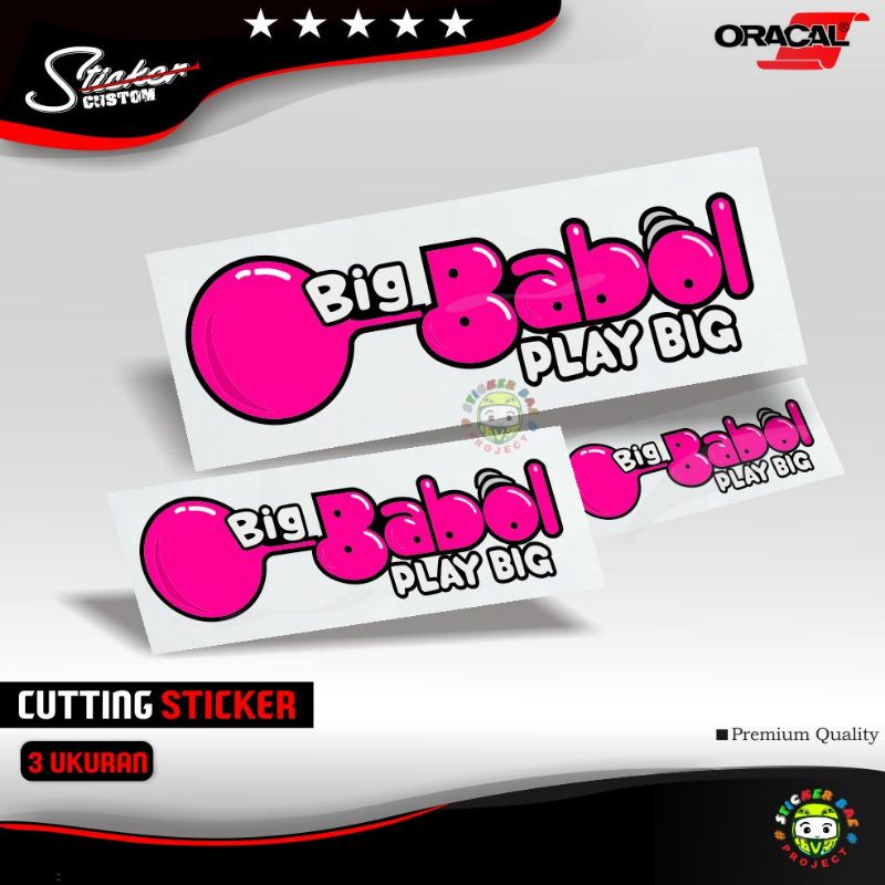 sticker bigbabol cutting sticker motor scoopy beat mio nmax aerox dll