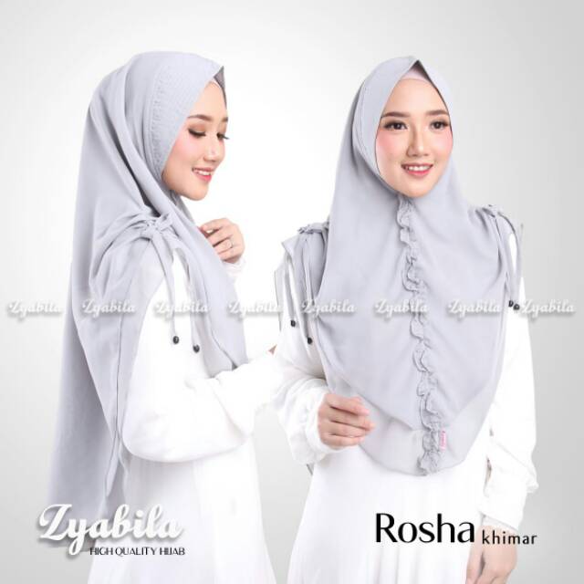 JILBAB HIJAB KHIMAR 2 LAYER cerutu baby doll