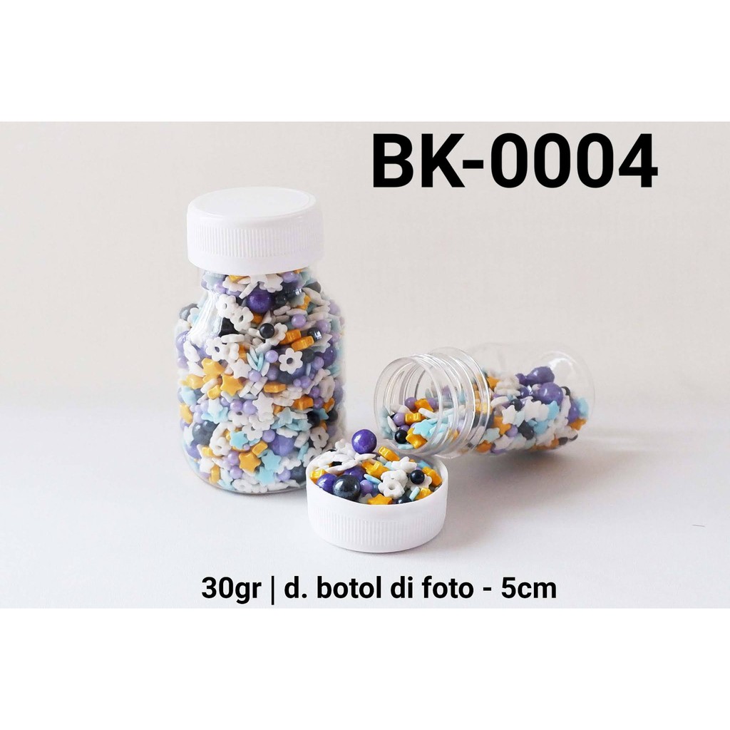 

BK-0004 Sprinkles sprinkle sprinkel mix 30gram yamama baking grosir murah sprinkles cake dekorasi mutiara trimit decoration story sprinklestory sprinklesstory sprinkle story yamama baking