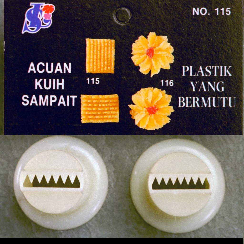 Acuan Sin Lian Kuih Semperit Sampait Kue Semprit Cetakan Biskuit SinLian 105 108 110 114 115 116 127 128 139 143 144 152 168 169 175 176