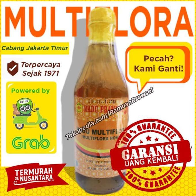 

Madu Pramuka Alami (Madu Multiflora) 350ml