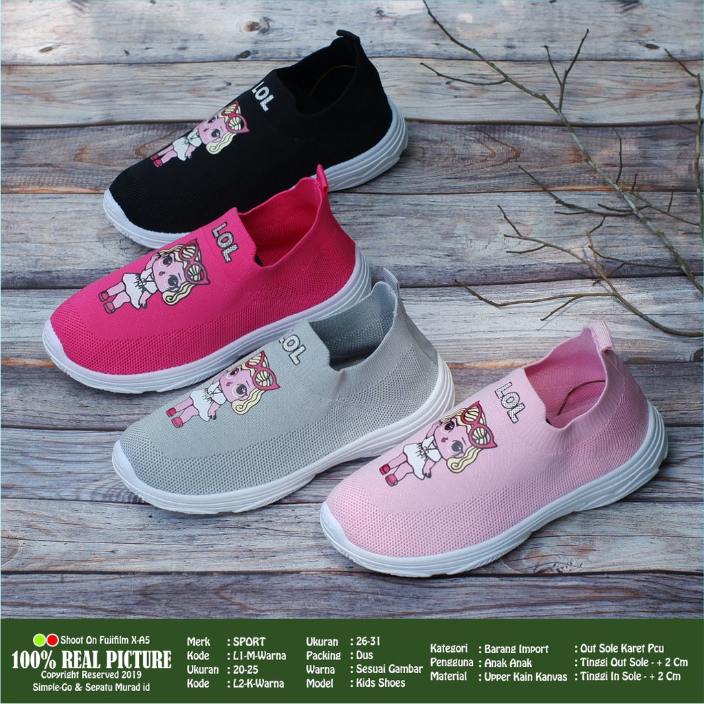 SEPATU BABY IMPORT - SEPATU BALITA MINI LUCU LLS IMPORT LLS B9 - LLS L1 20-25