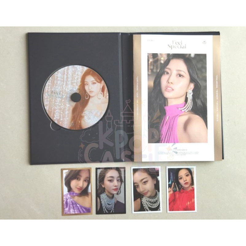[READY ALBUM ONLY] Twice Feel Special B ver album CD Jihyo + poster