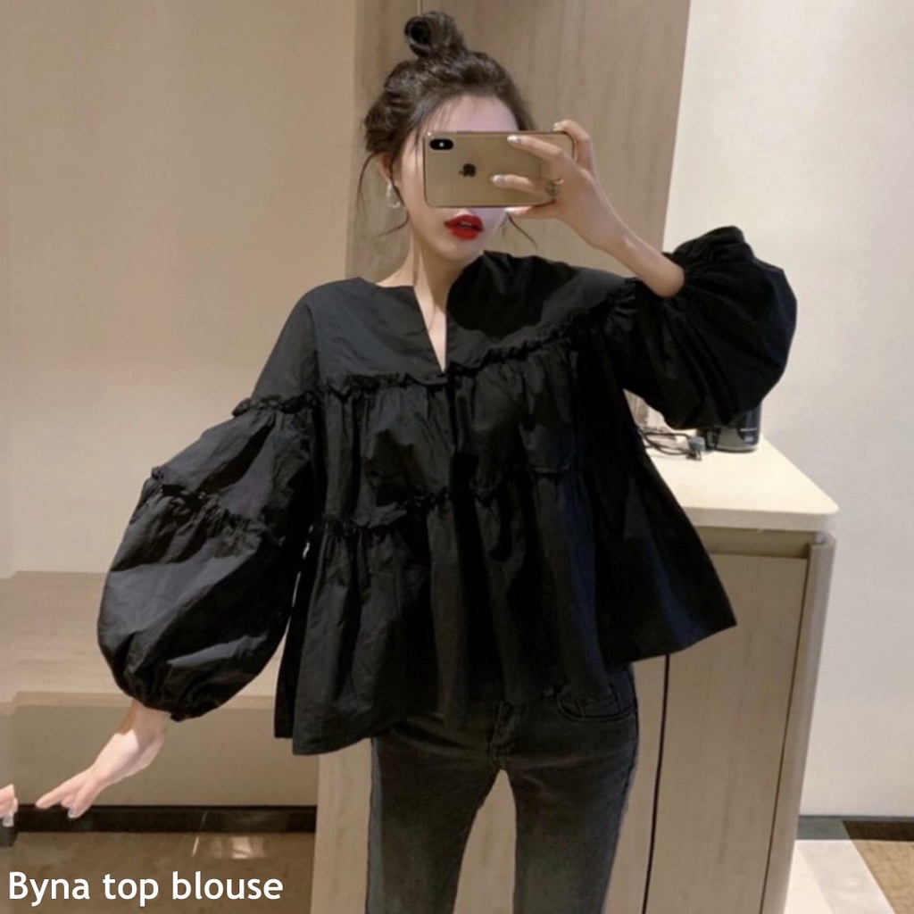 Byna top blouse - Thejanclothes