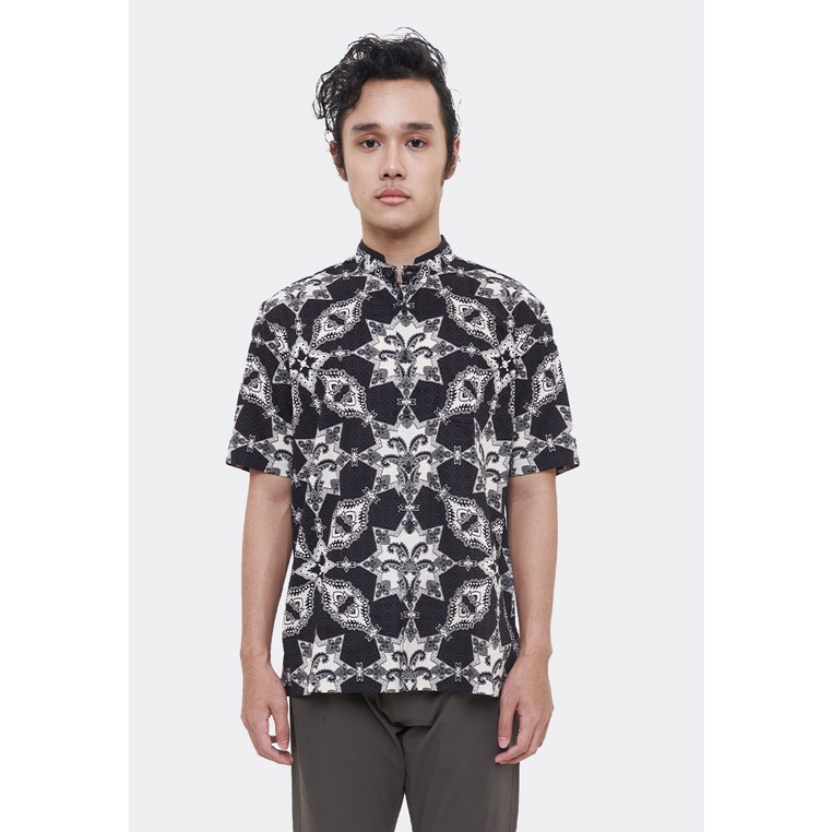 MANZONE Kemeja Batik Lengan Pendek - RARENDRA