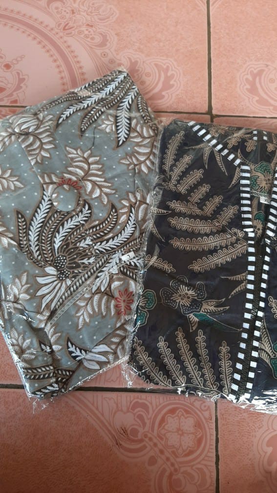 Maura Couple - Sania Ruffle Batik Couple Ori Ndoro Jowi Garansi Termurah Shopee- Batik Modern