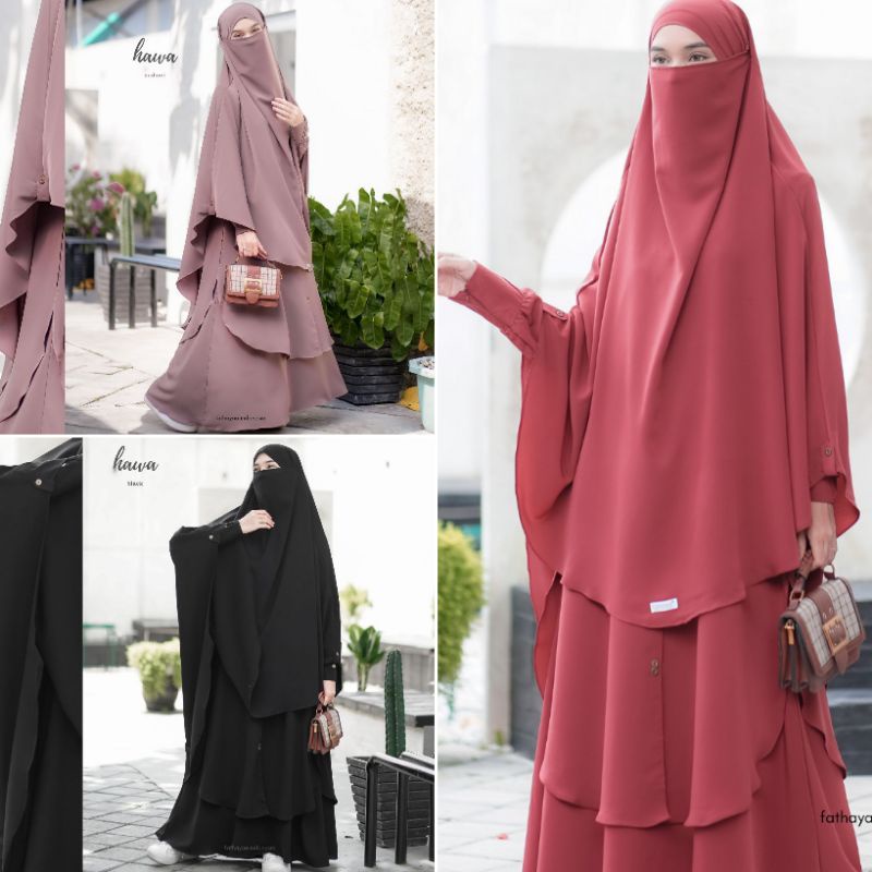 ( Nonpad ) HAWA SET BY FATHAYAA | SILKY DELUXE