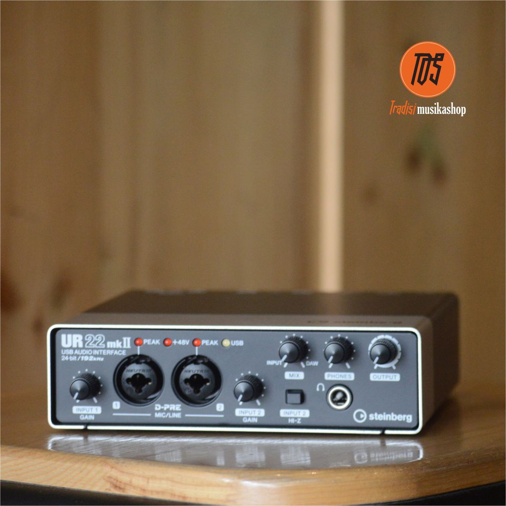 Steinberg UR22 MK II Soundcard - Tradisi Musikashop
