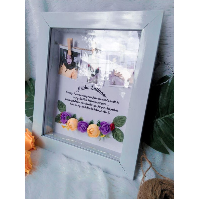 

Kado / frame light Fhoto 10 inci / kado nikahan / kado ultah