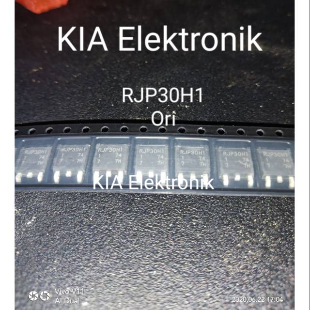 Transistor TV Plasma Fet RJP30H1 Ic TR RJP30H1 SMD Ori