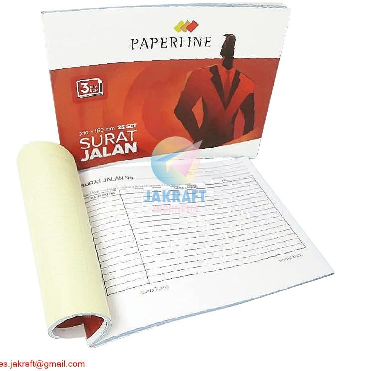 

Promo Besar-Besaran 2020 (1 Pcs) Surat Jalan PAPERLINE B3 Besar 3 Rangkap Ply NCR Putih Merah Kuning