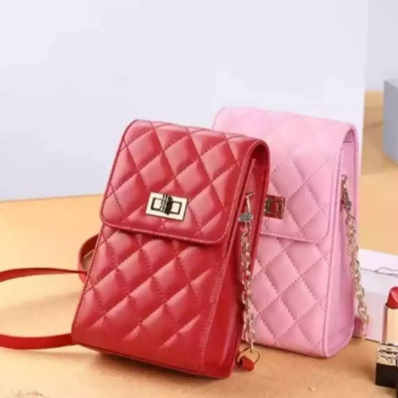 N_B_S / ARUMIE tas selempang wanita/taskorea/Tas handphone termurah/pocket hp/Tas Selempang Mini