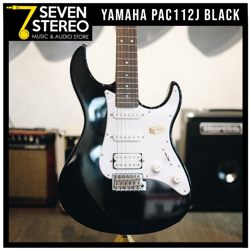 Yamaha Pacifica PAC112J Black Electric Guitar