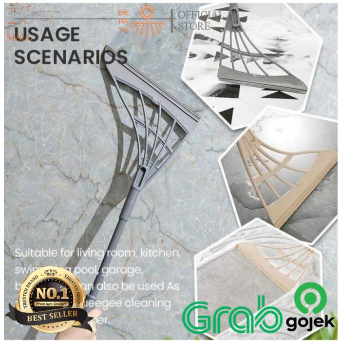 Sapu Karet Magic Rubber Broom Floor Sweeper