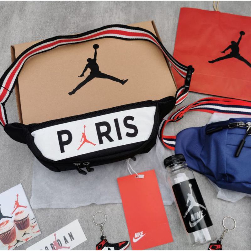 Waistbag Paris Multicolor Belt FullSet tas pinggang paris