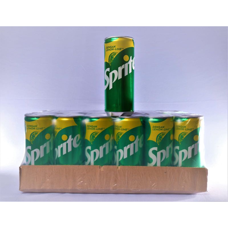 Sprite Can/Kaleng 24x250ml - Karton