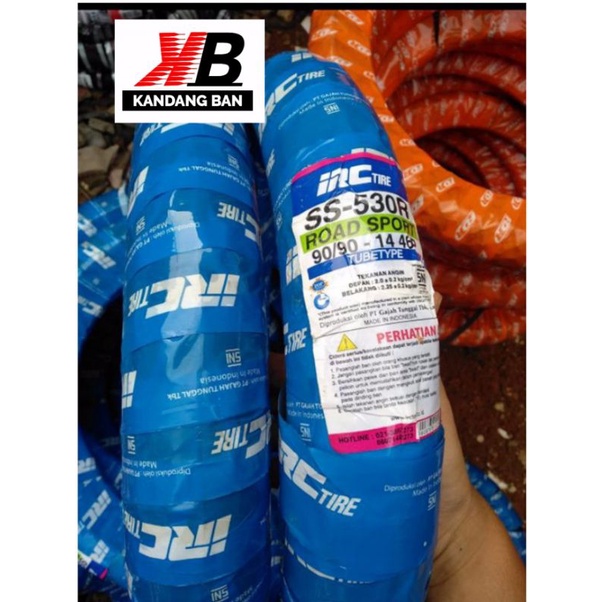 BAN MATIC (BUKAN TUBLES) IRC UKURAN 90/90 RING 14 FOR ALL MATIC