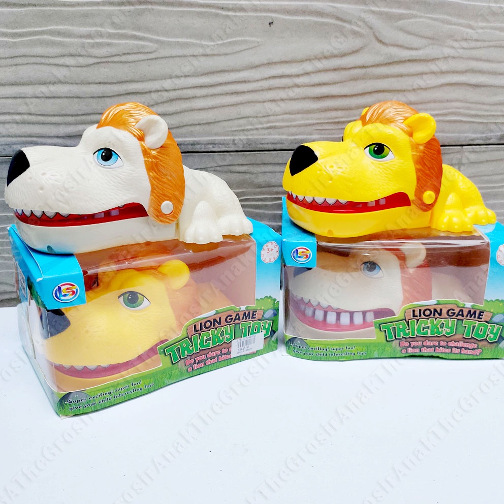 LION GAME TRICKY TOY MAINAN PRANK SINGA GIGIT JARI RUNNING MAN GAMES