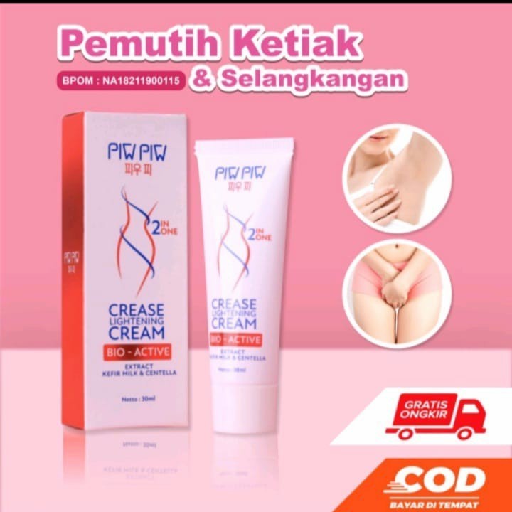 Piw Piw Lightening Cream Pemutih - Pencerah Lipatan Kulit Ketiak