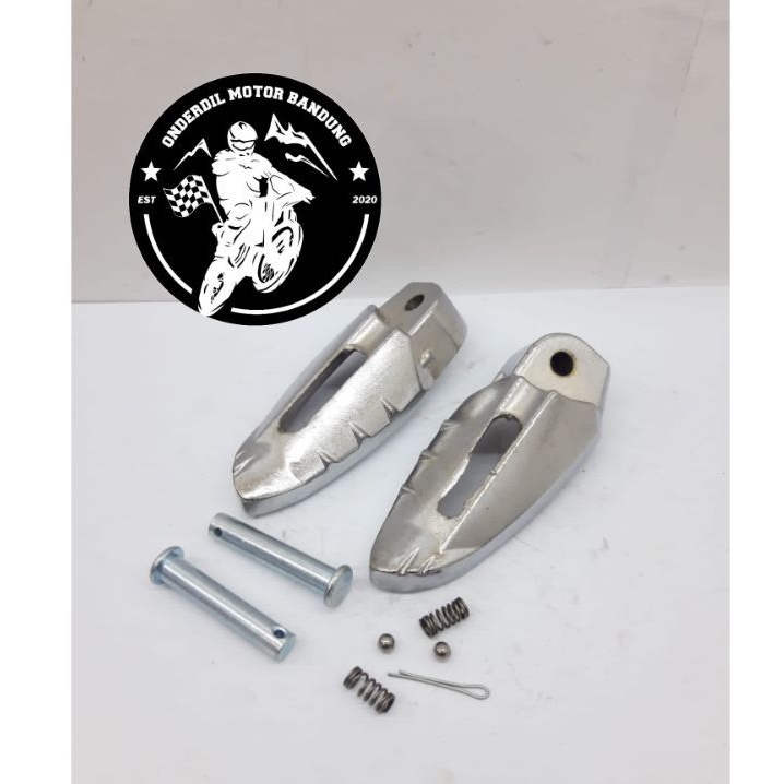 KARET FOOTSTEP BELAKANG MIO SPORTY MIO SMILE MIO SOUL KARBU BAHAN BESI PADAT HIGH QUALITY