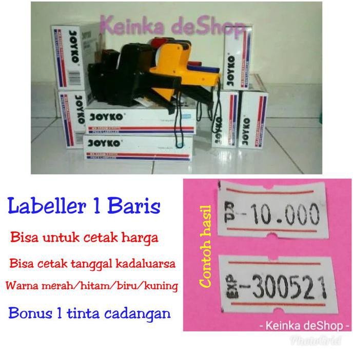 

Buruan Beli] Alat Cetak Label Harga Merek / Merk Bandrol (Price Labeller)
