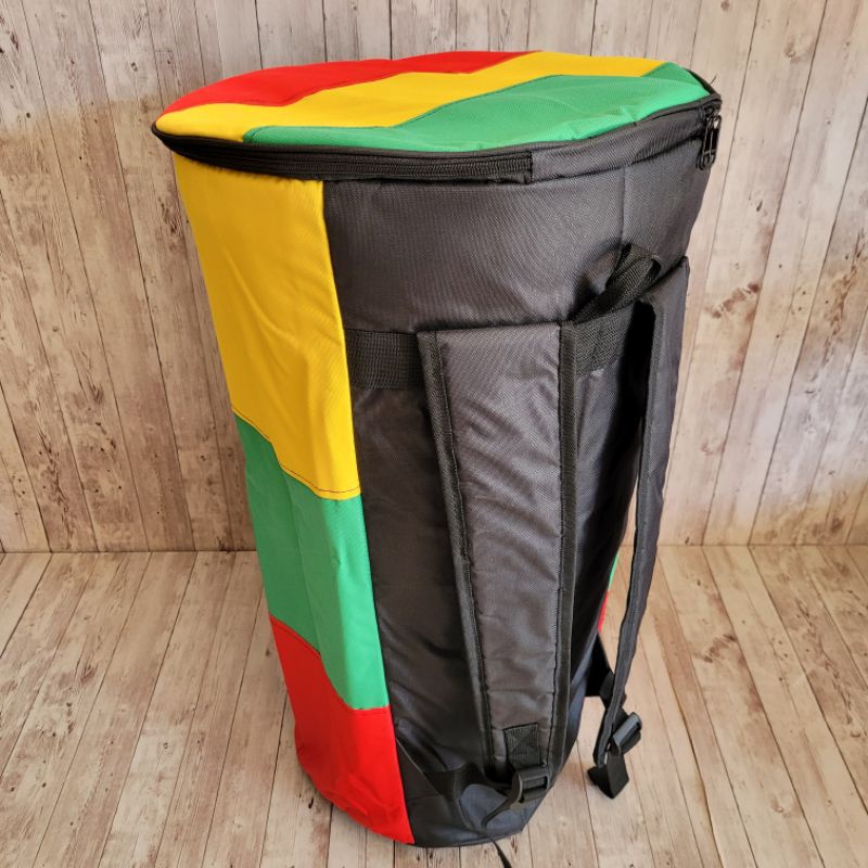 Tas Softcase Gendang Jimbe Ukuran Jumbo Tinggi 60x35 cm Full Busa Tebal Kain Kuat