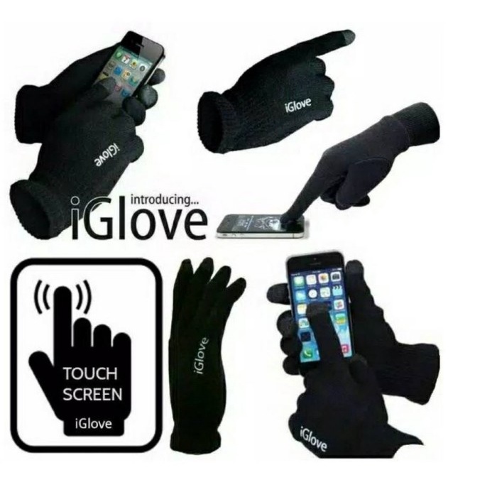 Sarung Tangan IGlove Touch Screen HP Motor TouchScreen Motor Sepeda