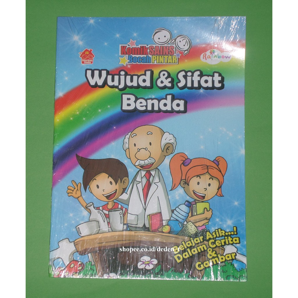 Buku Anak Komik Anak - Wujud Dan Sifat Benda