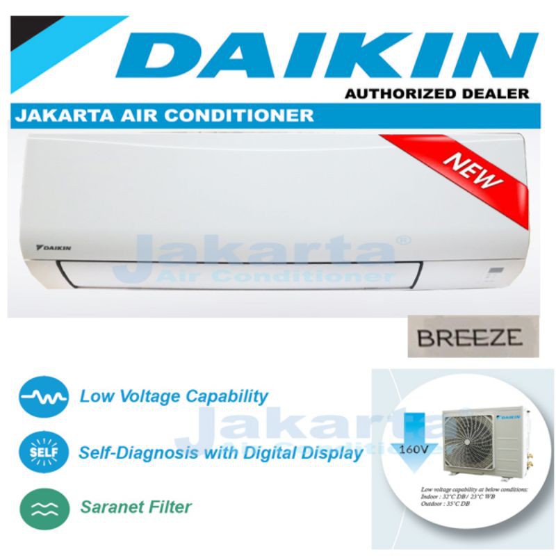 Jual Ac Daikin Pk Ftp Shopee Indonesia