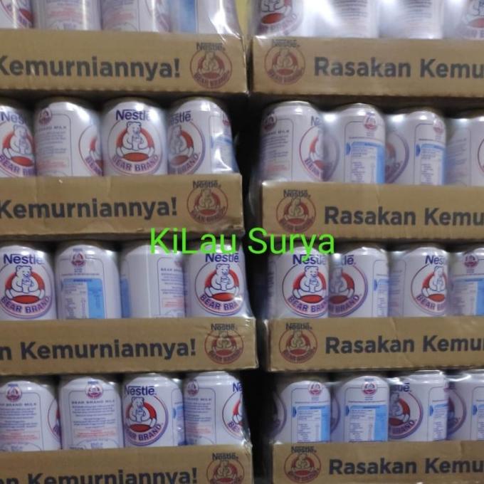 

[COD] Susu Beruang/Bear Brand 189 ml perdus isi 30 kaleng Khusus Gojek/Grab [COD]
