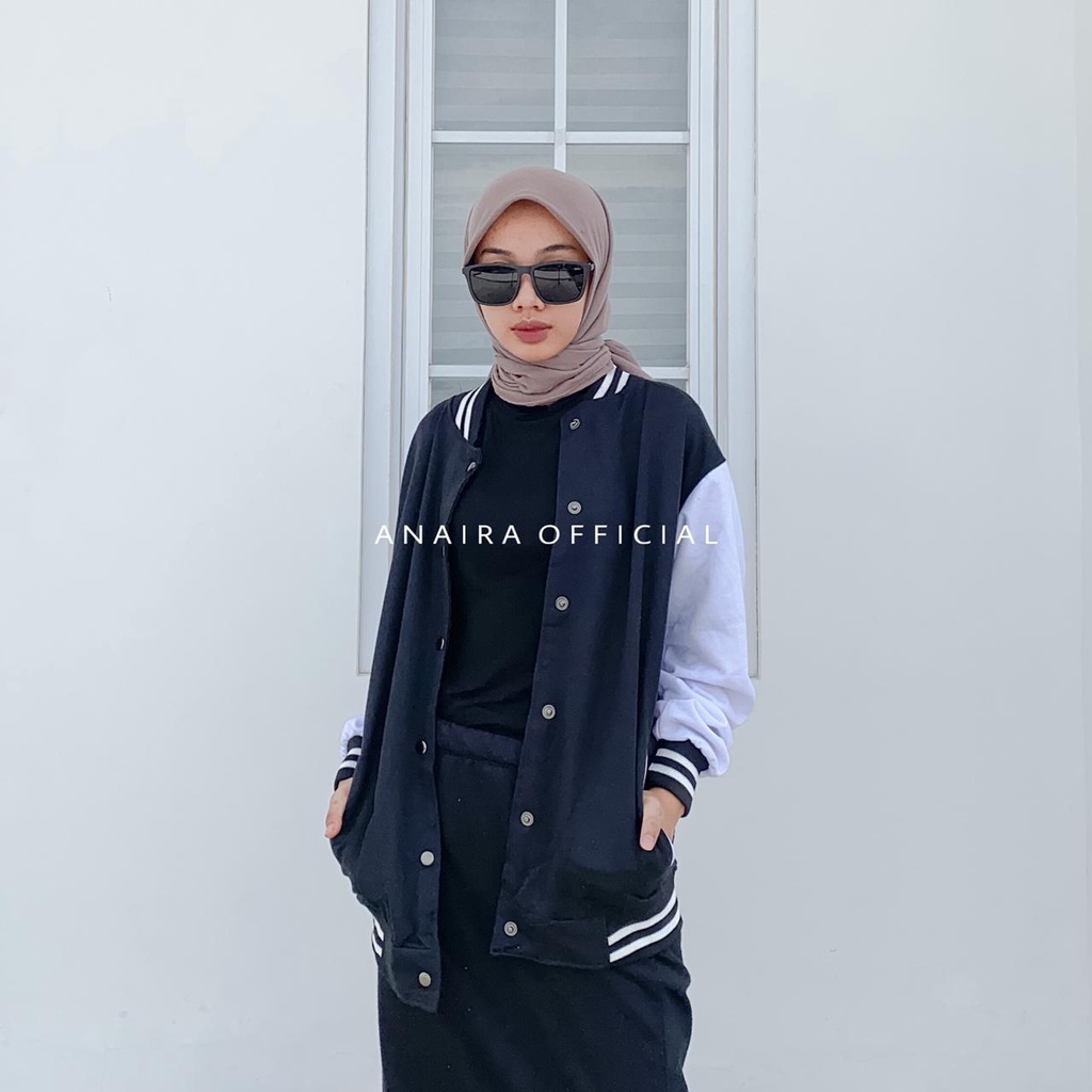 BASIC BASEBALL JAKET  PRIA WANITA JAKET BASEBALL PRIA WANITA