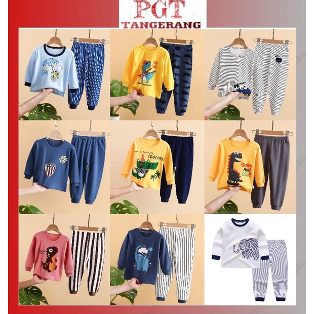 PGT - SETELAN ANAK 0 - 4 Tahun MODEL 1 - 9  PIJAMA ANAK BAJU ANAK BAJU PANJANG DAN CELANA PANJANG