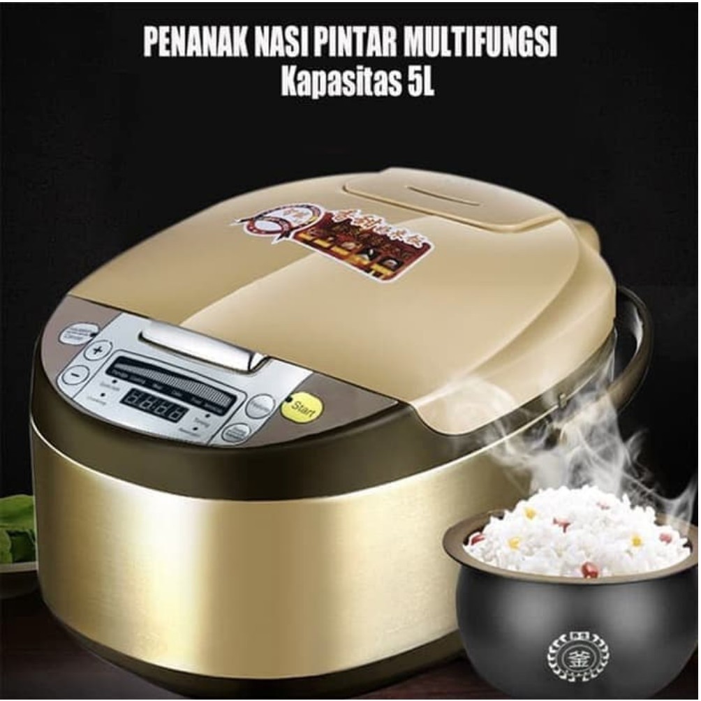 Jual HAN RIVER Rice Cooker Smart Touch Screen / Penanak Nasi 2L HRRC