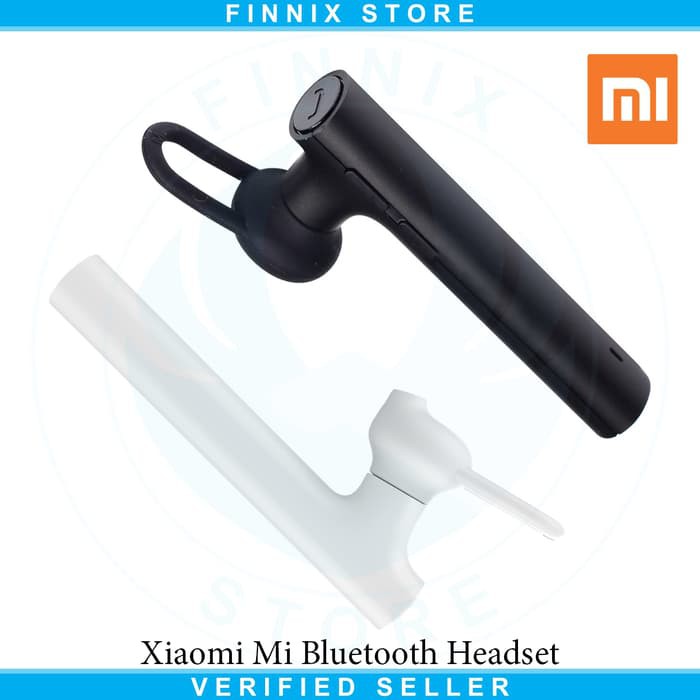 Earphone - Earphone Bluetooth - Audio Xiaomi Bluetooth Headset - Hitam Produk Terbaik