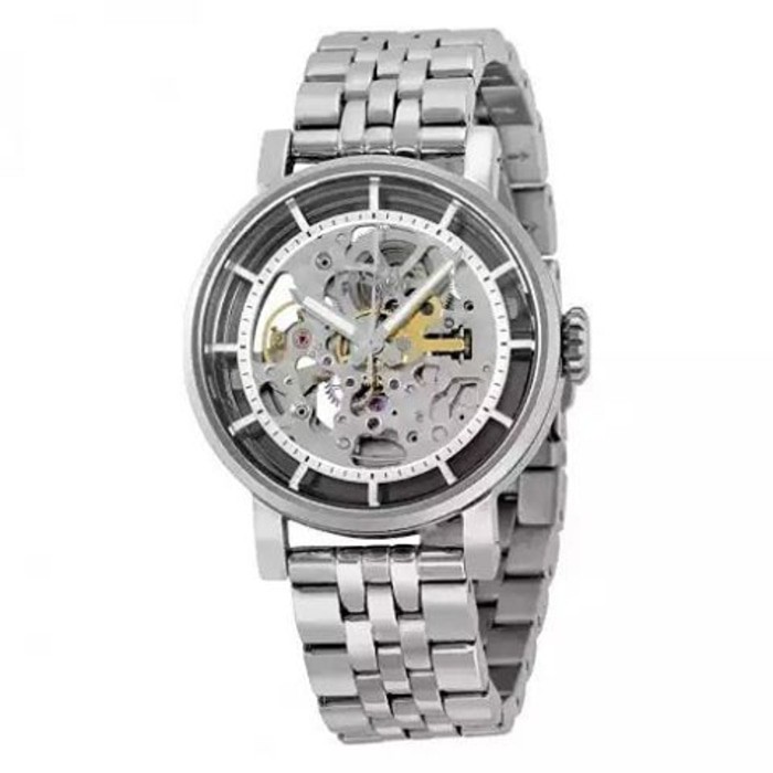 LARIS!   JAM Tangan Fossil ASLI ORIGINAL BOYFRIEND Auto ME3067 Silver NWT MURAH  KUALITAS OK