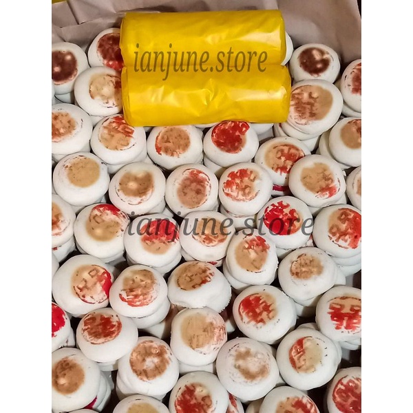 

Tang Kue Pia Khas Selatpanjang isi 10 keping - Laosiong / Hong Hong / Kue Bulan Selatpanjang