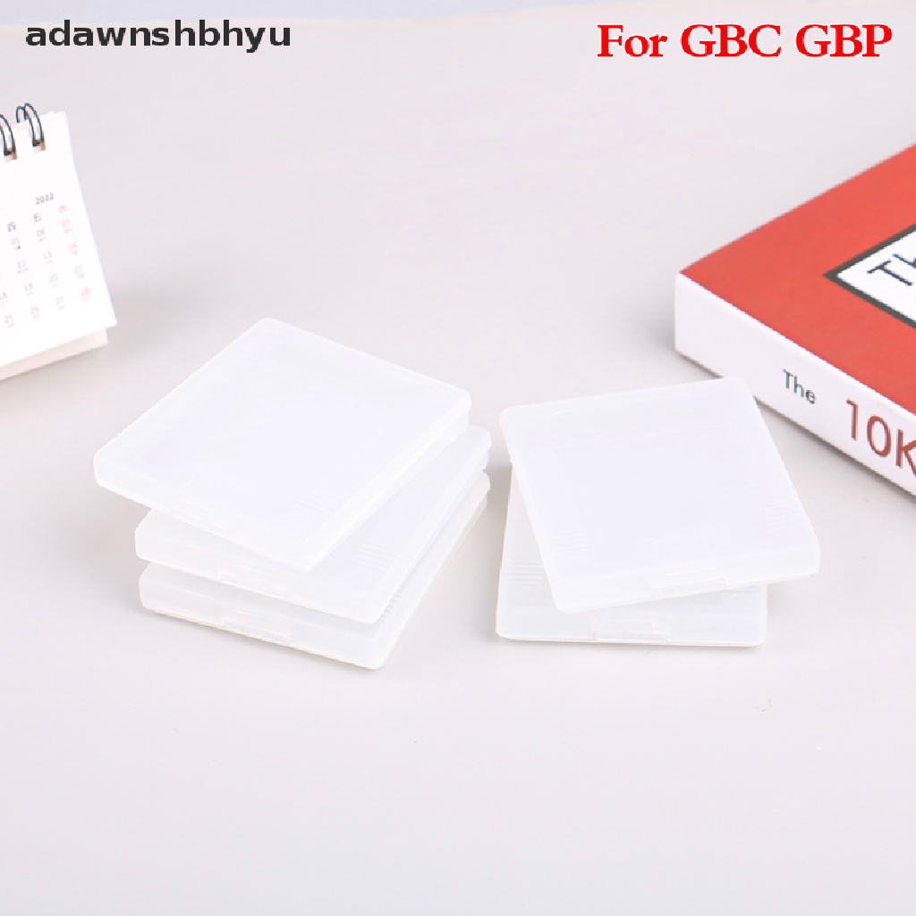 Adawnshbhyu 5Pcs GBC Kotak Penyimpanan Game Kartu Anti Debu Cover Case Untuk Gameboy Color Pocket GBP